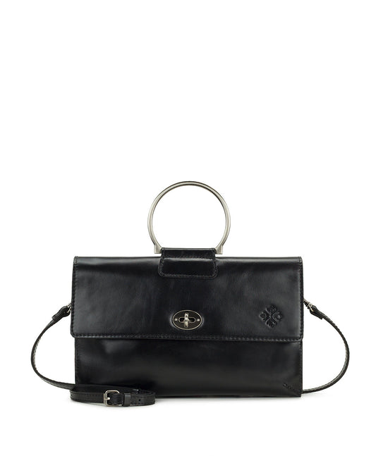 Patricia Nash Belvi Top Handle Crossbody - Vintage Distressed Leather