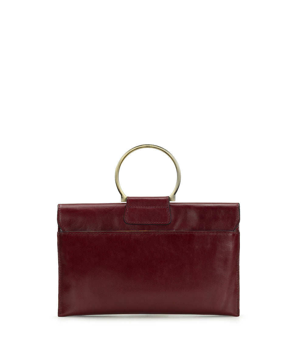 Patricia Nash Belvi Top Handle Crossbody - Vintage Distressed Leather