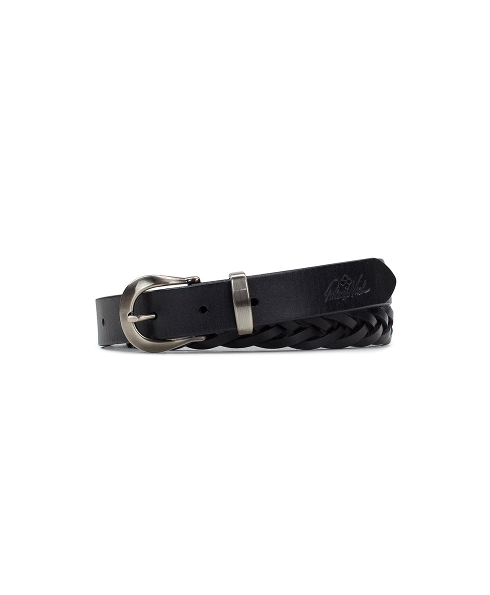 Patricia Nash Laurin Belt - Braided — Black