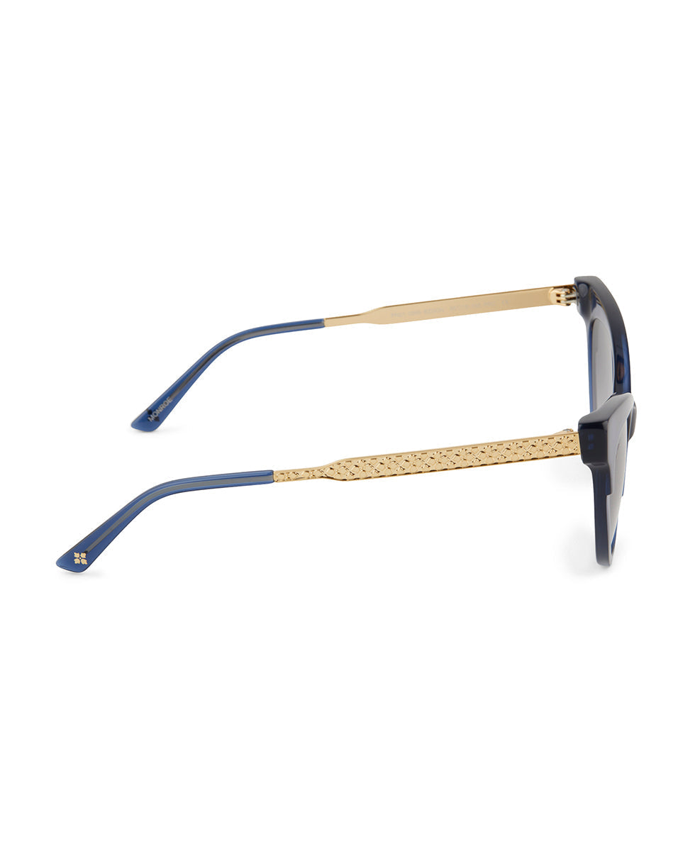 Patricia Nash Monroe Cateye Sunglasses - Lapis