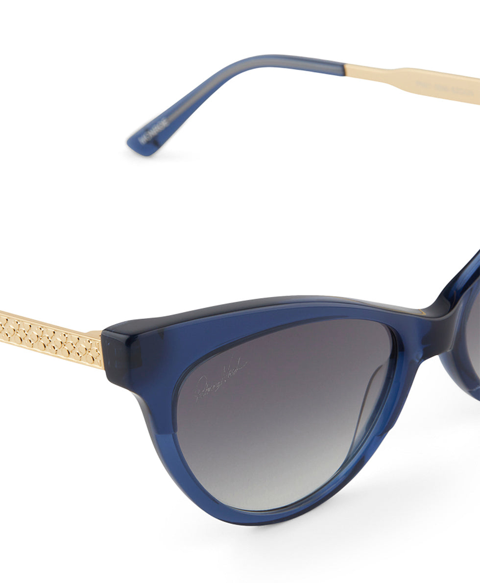 Patricia Nash Monroe Cateye Sunglasses - Lapis