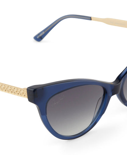 Patricia Nash Monroe Cateye Sunglasses - Lapis