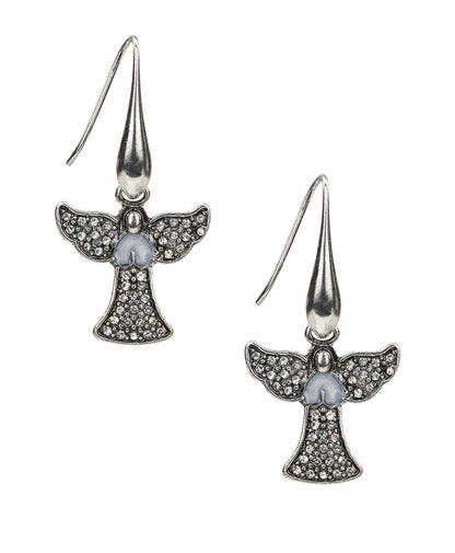 Patricia Nash Angel Drop Earrings - Holiday Memories Collection