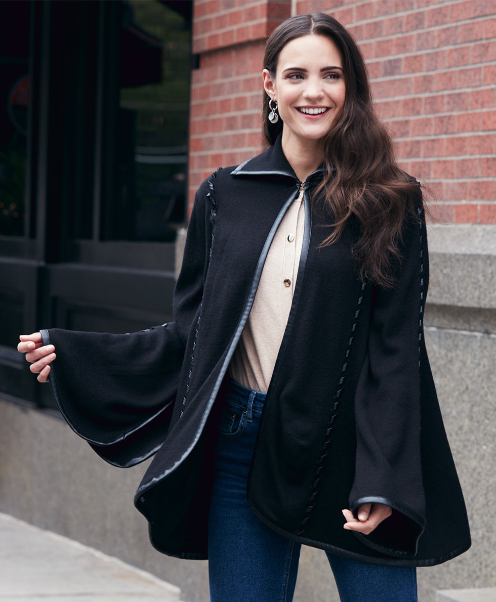 Patricia Nash Sleeved Cape - Vintage