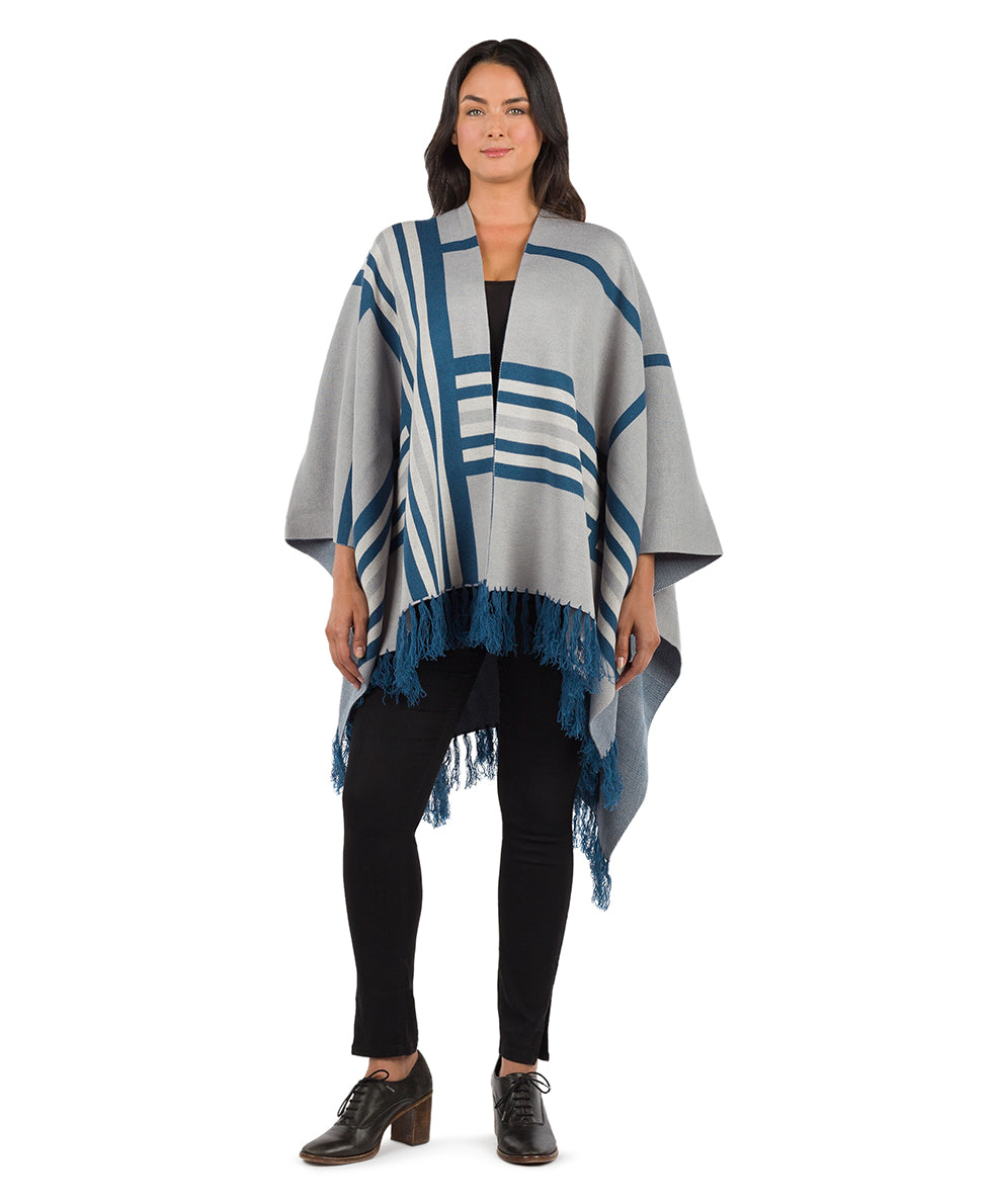 Patricia Nash Striped Shawl - Fringed