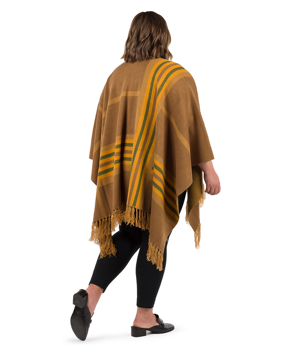 Patricia Nash Striped Shawl - Fringed