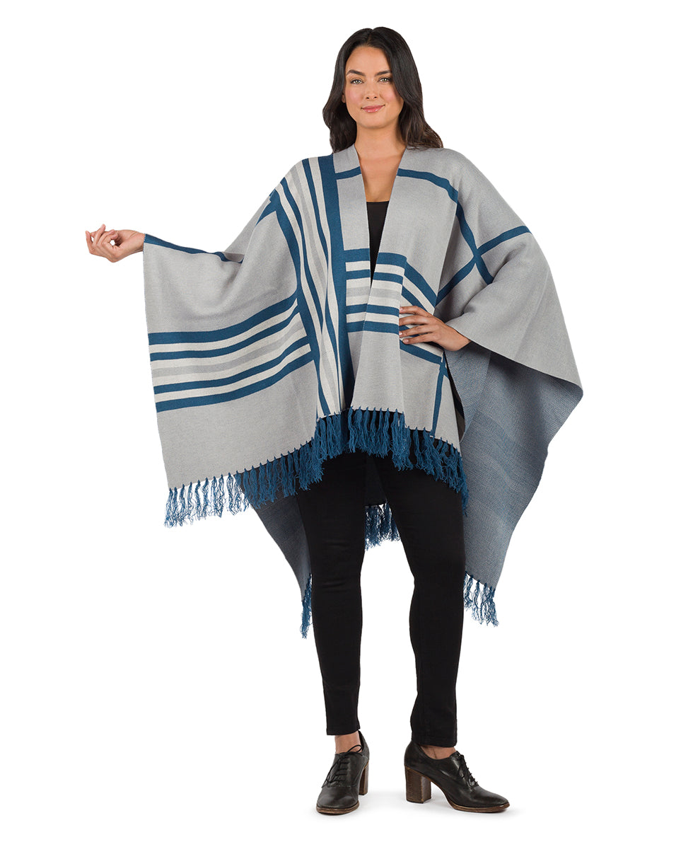 Patricia Nash Striped Shawl - Fringed