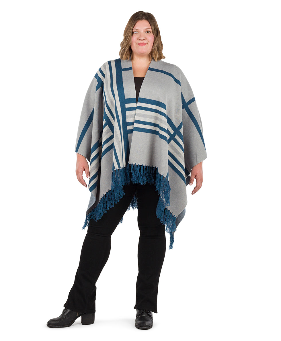 Patricia Nash Striped Shawl - Fringed