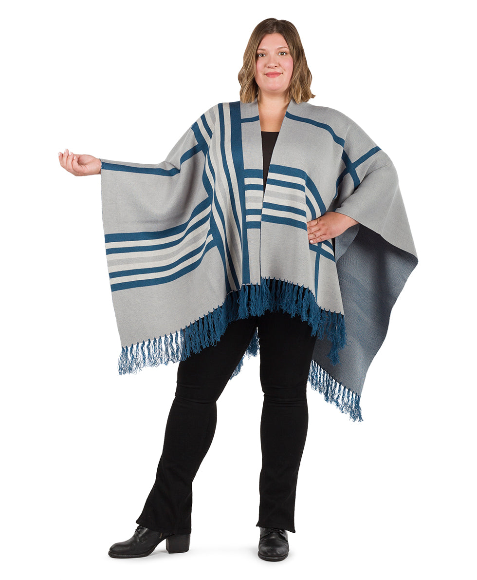 Patricia Nash Striped Shawl - Fringed