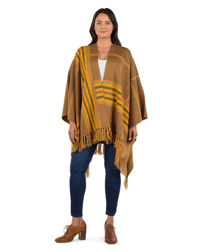 Patricia Nash Striped Shawl - Fringed
