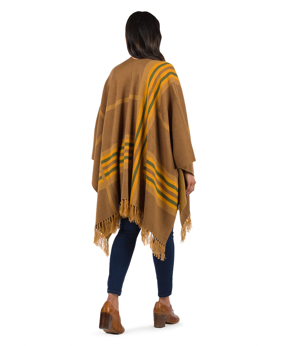 Patricia Nash Striped Shawl - Fringed