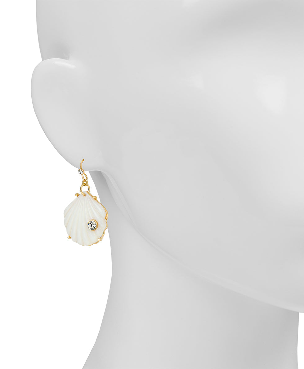Patricia Nash Shell Drop Earrings - Nautical Collection