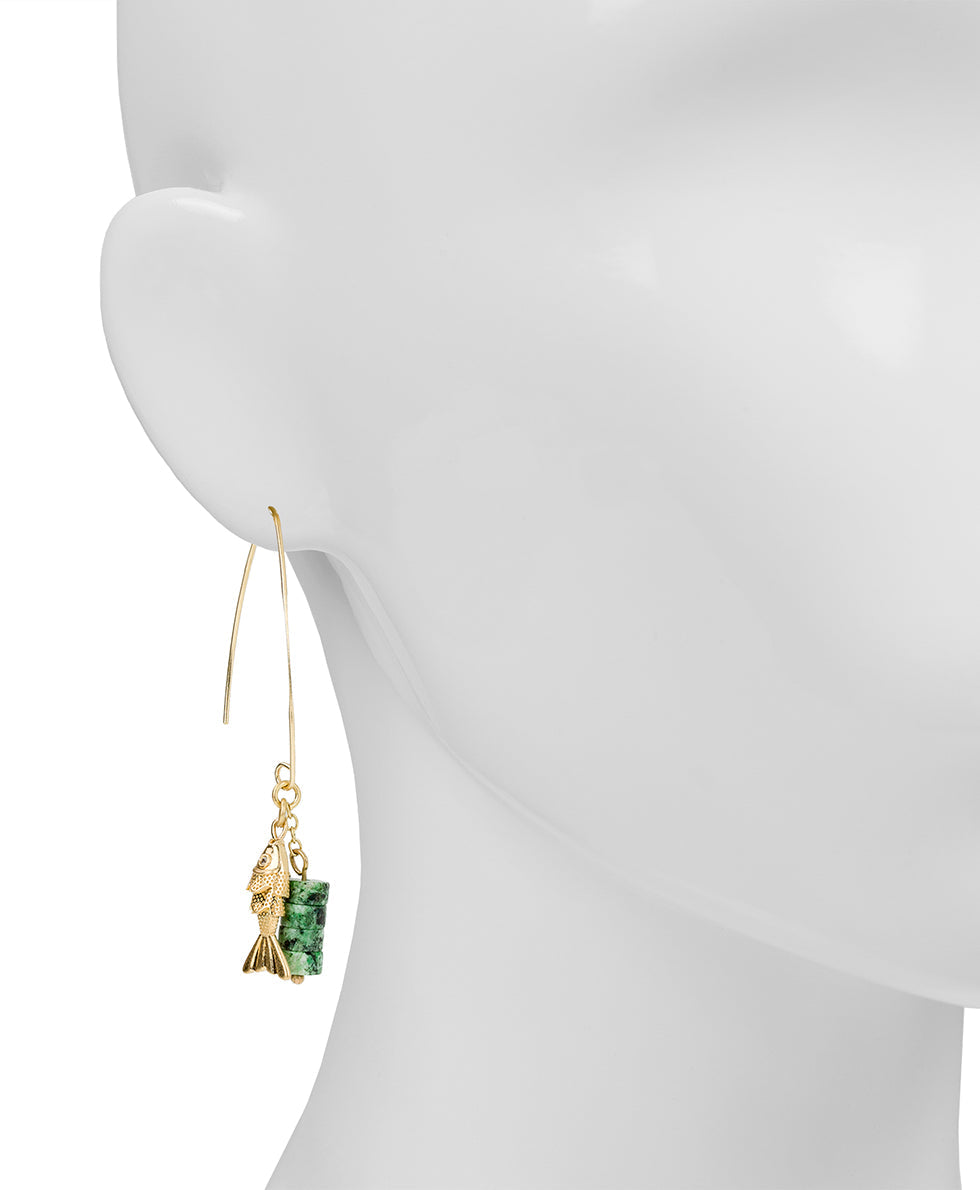 Patricia Nash Arc Hoop Earrings - Nautical Collection