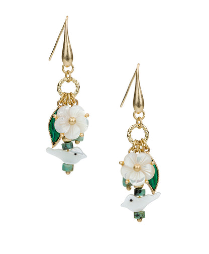 Patricia Nash Charm Wire Drop Earrings- Charming Collection