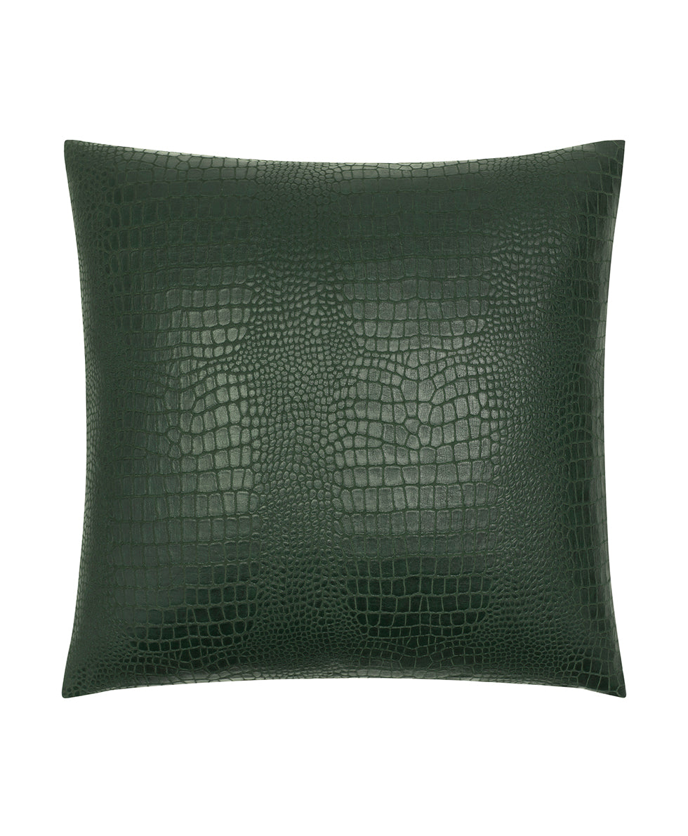 Patricia Nash Croc Embossed Euro Sham - Faux Croc Leather Collection