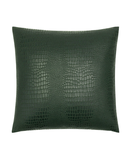 Patricia Nash Croc Embossed Euro Sham - Faux Croc Leather Collection