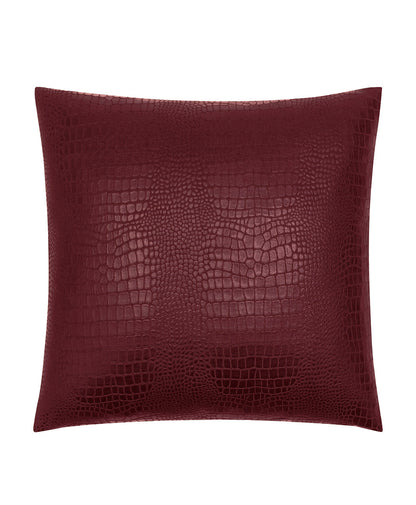 Patricia Nash Croc Embossed Euro Sham - Faux Croc Leather Collection