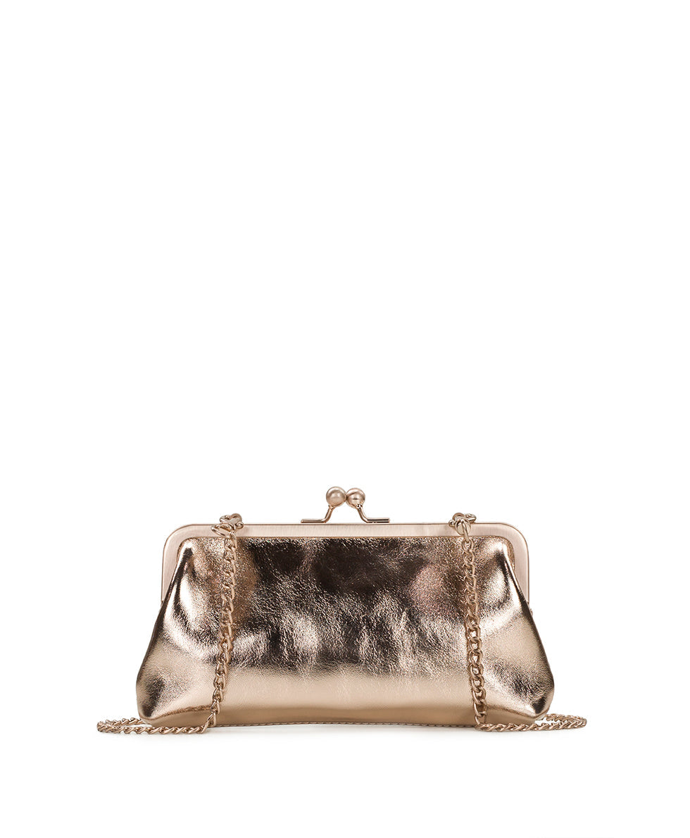 Patricia Nash Mini Potenaz W/ Chain Crossbody | Vintage Distressed Meta...