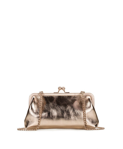 Patricia Nash Mini Potenaz W/ Chain Crossbody | Vintage Distressed Meta...