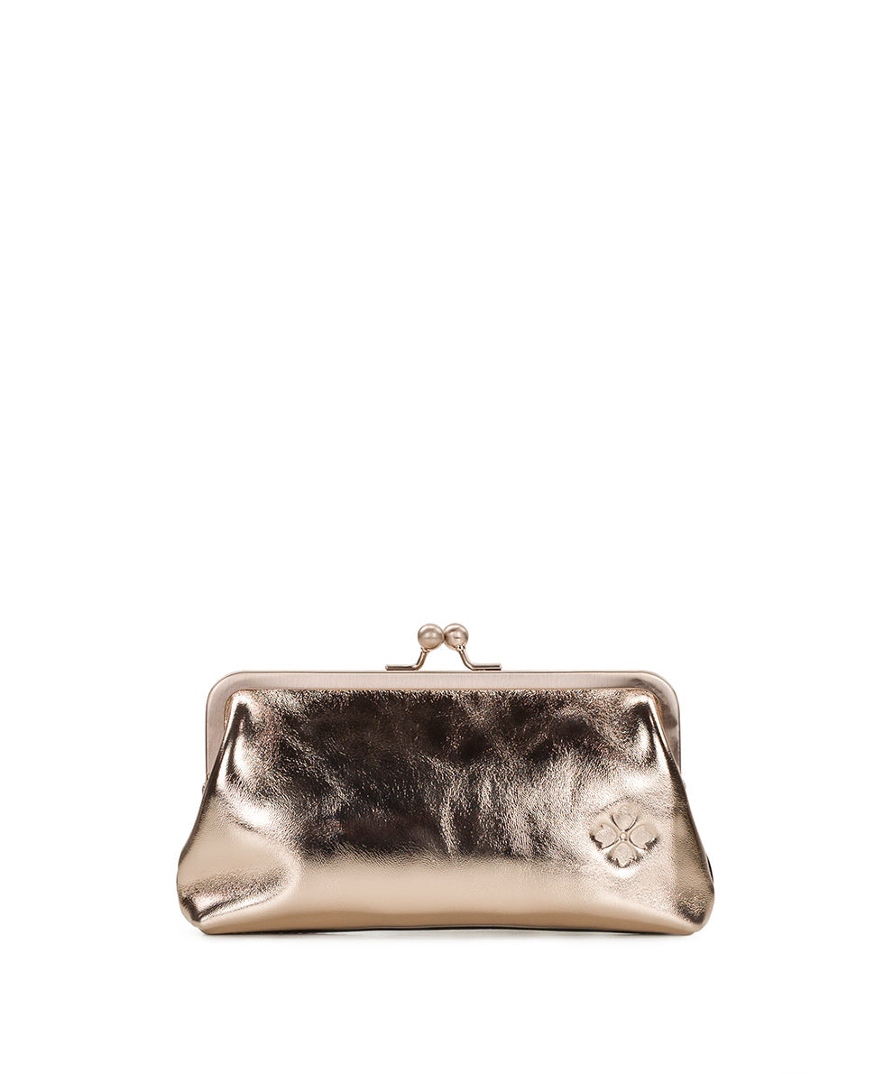 Patricia Nash Mini Potenaz W/ Chain Crossbody | Vintage Distressed Meta...