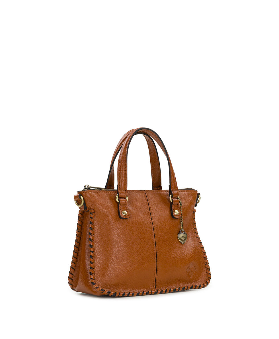 Patricia Nash Mini Briona W/ Leather Crossbody | Rugged Natural Grain |...