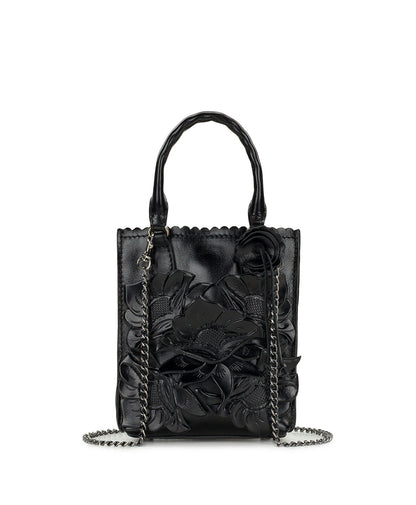 Patricia Nash Noella Tote Crossbody | Cavo Tooled Applique | Distresse...