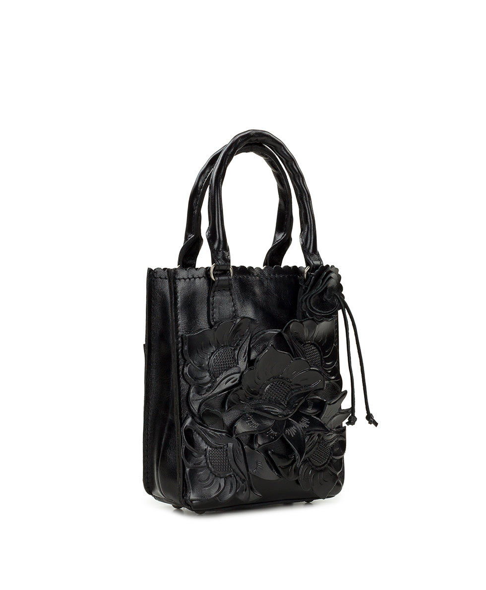 Patricia Nash Noella Tote Crossbody | Cavo Tooled Applique | Distresse...
