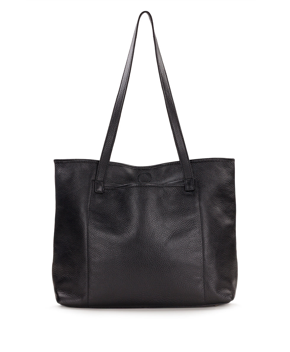 Patricia Nash Elise Tote | Brazilian Rugged Leather | Black
