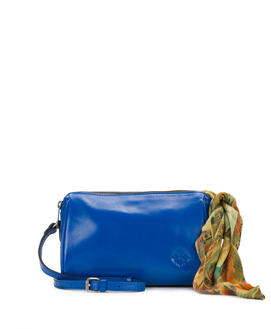 Patricia Nash Romy Crossbody with Postcards From Paris Scarf - Vintage Distressed