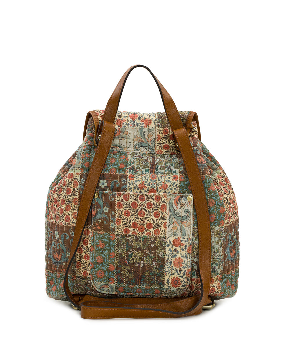 Patricia Nash Arezzo Backpack | Nordic Patchwork Cotton | Nordic Patchwork