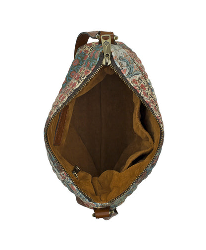 Patricia Nash Anders Crossbody | Nordic Patchwork Cotton | Nordic Patch...