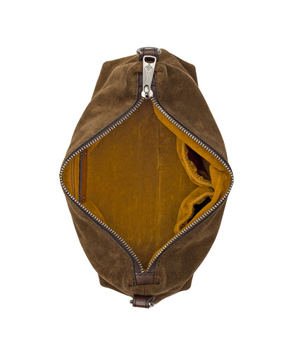 Patricia Nash Kolena Hobo Crossbody - Suede Leather