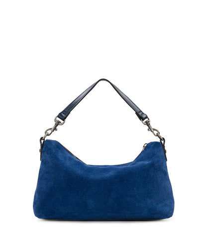 Patricia Nash Kolena Hobo Crossbody - Suede Leather