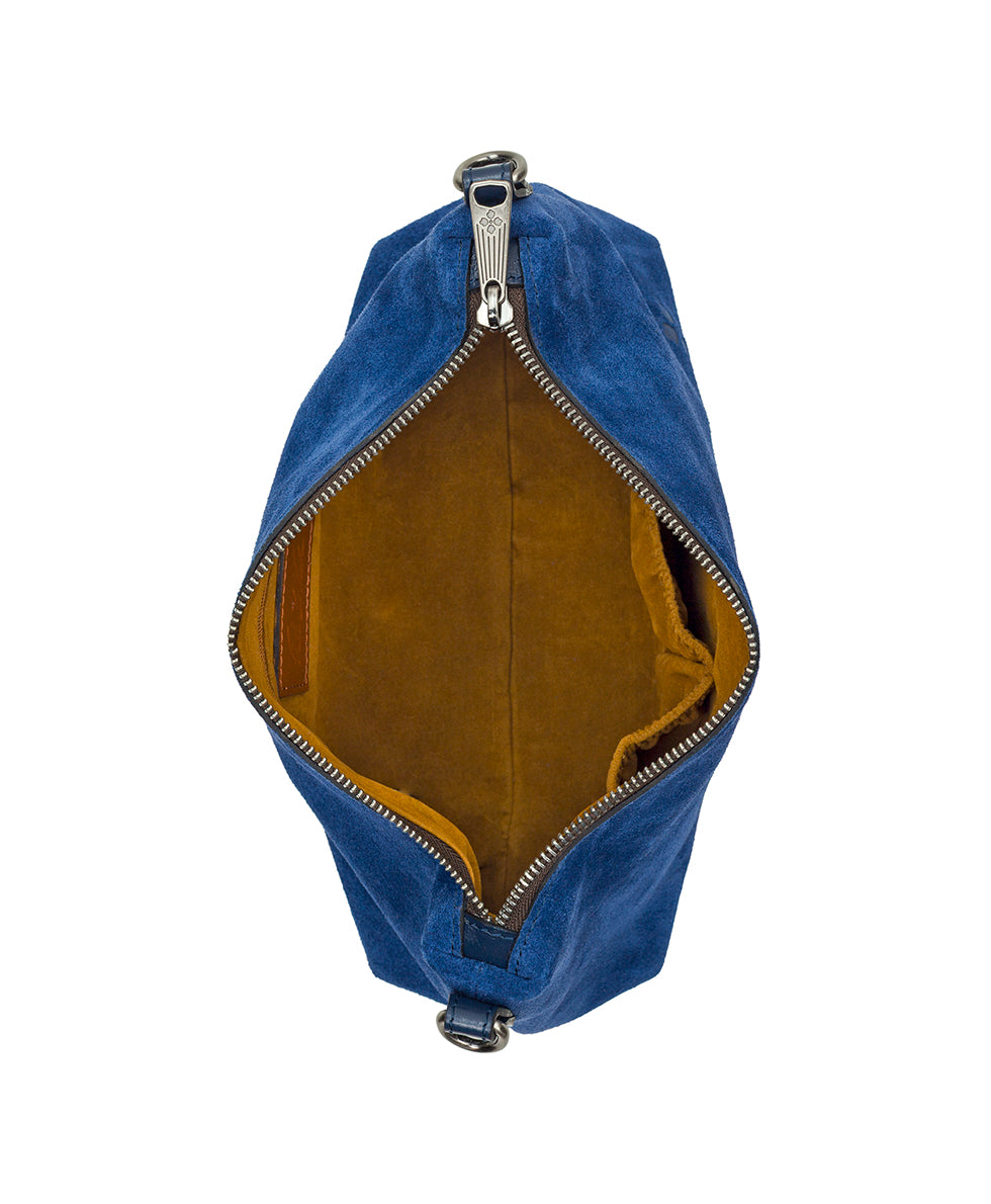 Patricia Nash Kolena Hobo Crossbody - Suede Leather