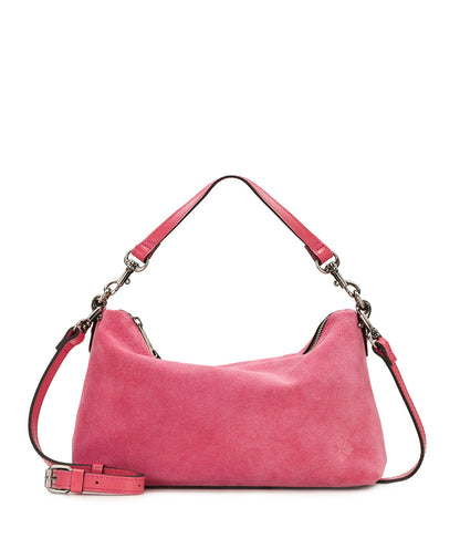 Patricia Nash Kolena Hobo Crossbody - Suede Leather