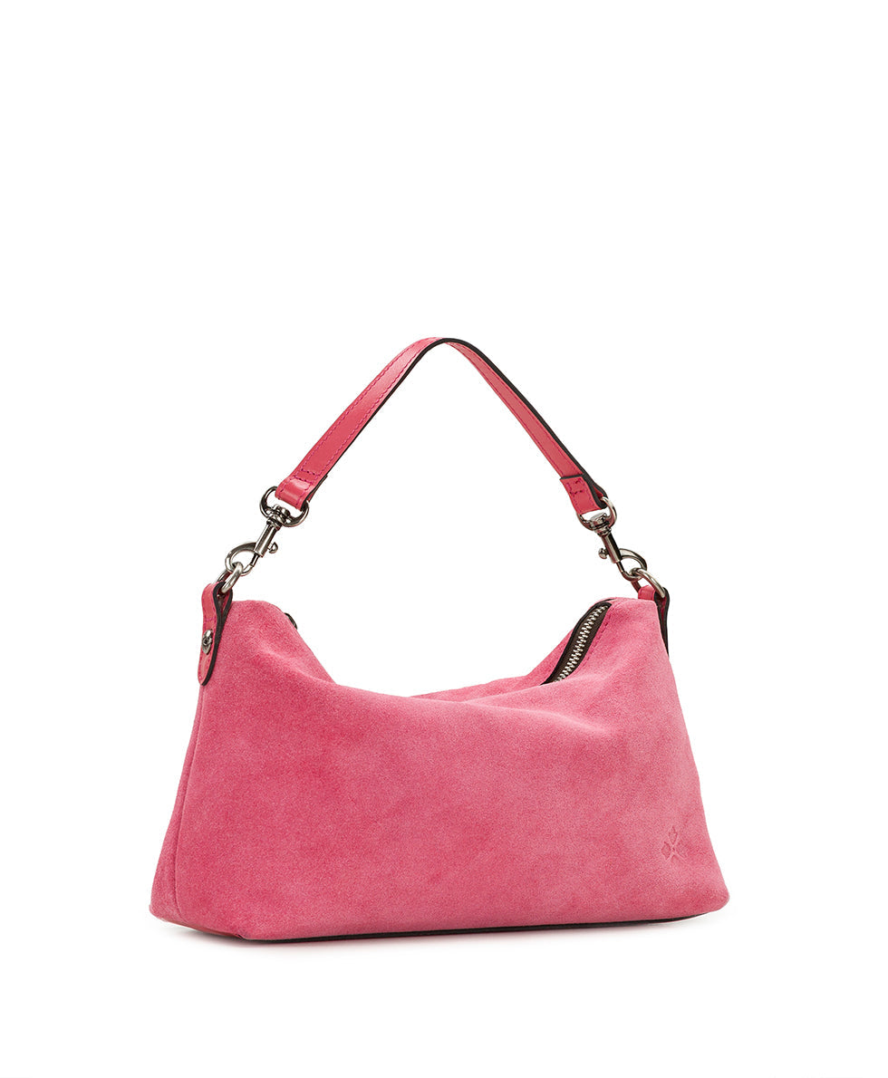 Patricia Nash Kolena Hobo Crossbody - Suede Leather