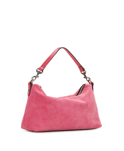 Patricia Nash Kolena Hobo Crossbody - Suede Leather