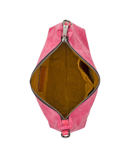 Patricia Nash Kolena Hobo Crossbody - Suede Leather