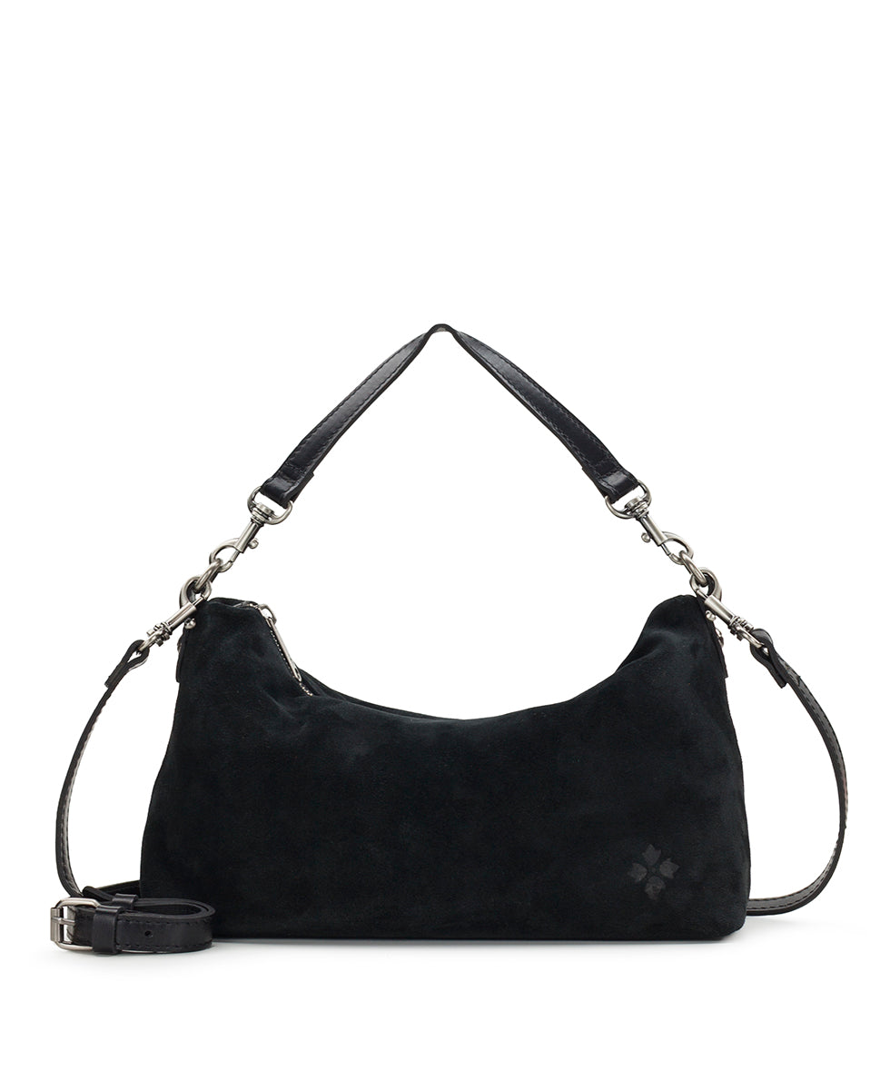 Patricia Nash Kolena Hobo Crossbody - Suede Leather