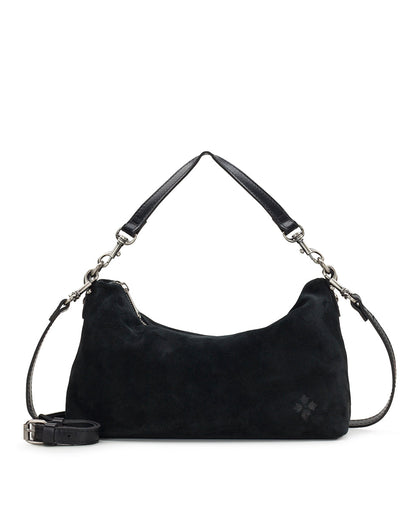 Patricia Nash Kolena Hobo Crossbody - Suede Leather