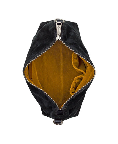 Patricia Nash Kolena Hobo Crossbody - Suede Leather
