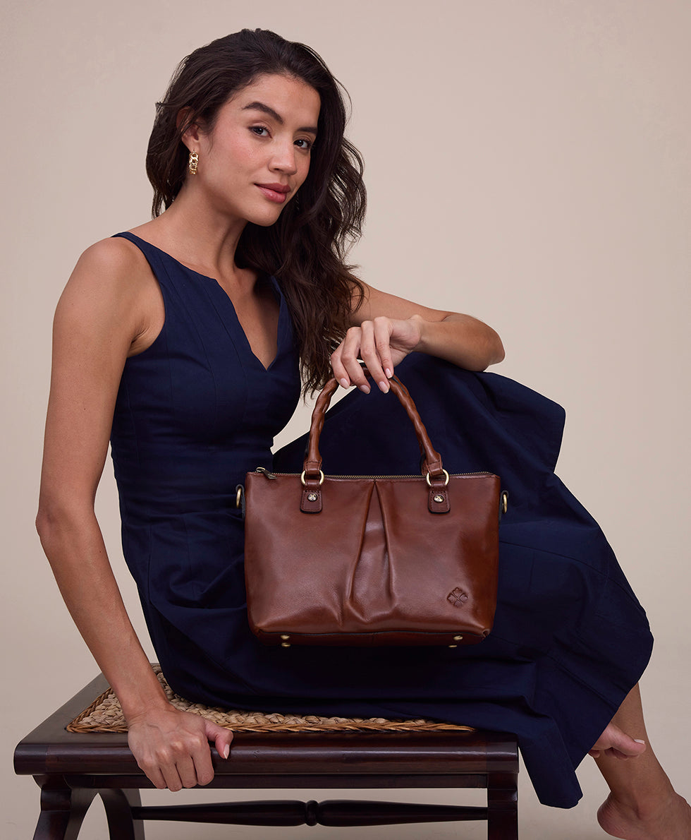 Patricia Nash Zora Top Handle Crossbody - Vintage | Patricia Nash Designs