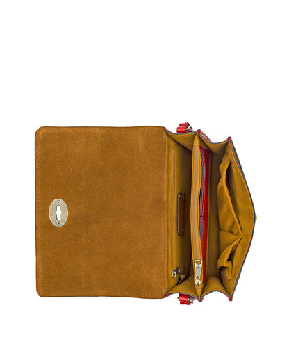 Patricia Nash Livana Crossbody - Vintage Distressed Leather