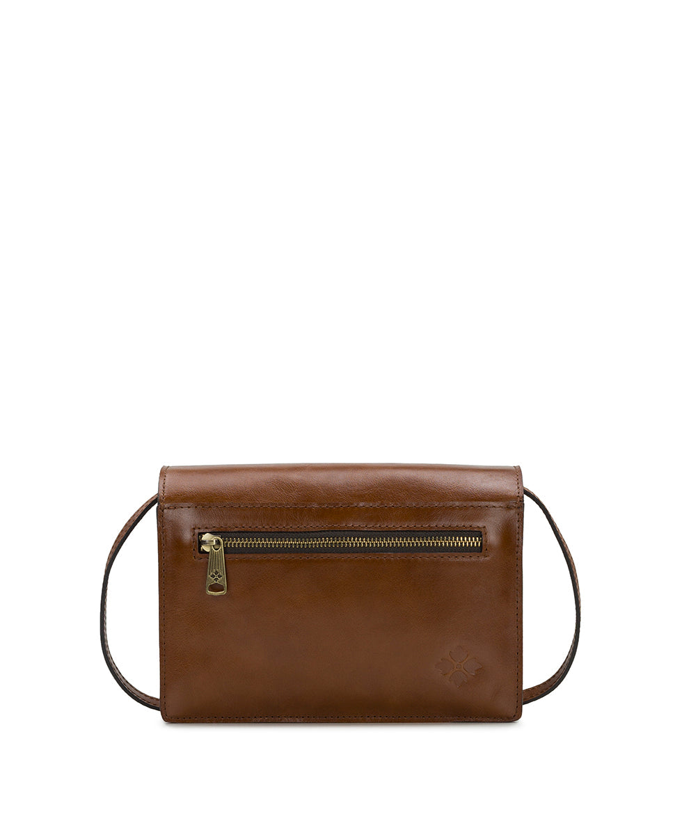 Patricia Nash Livana Crossbody - Vintage Distressed Leather