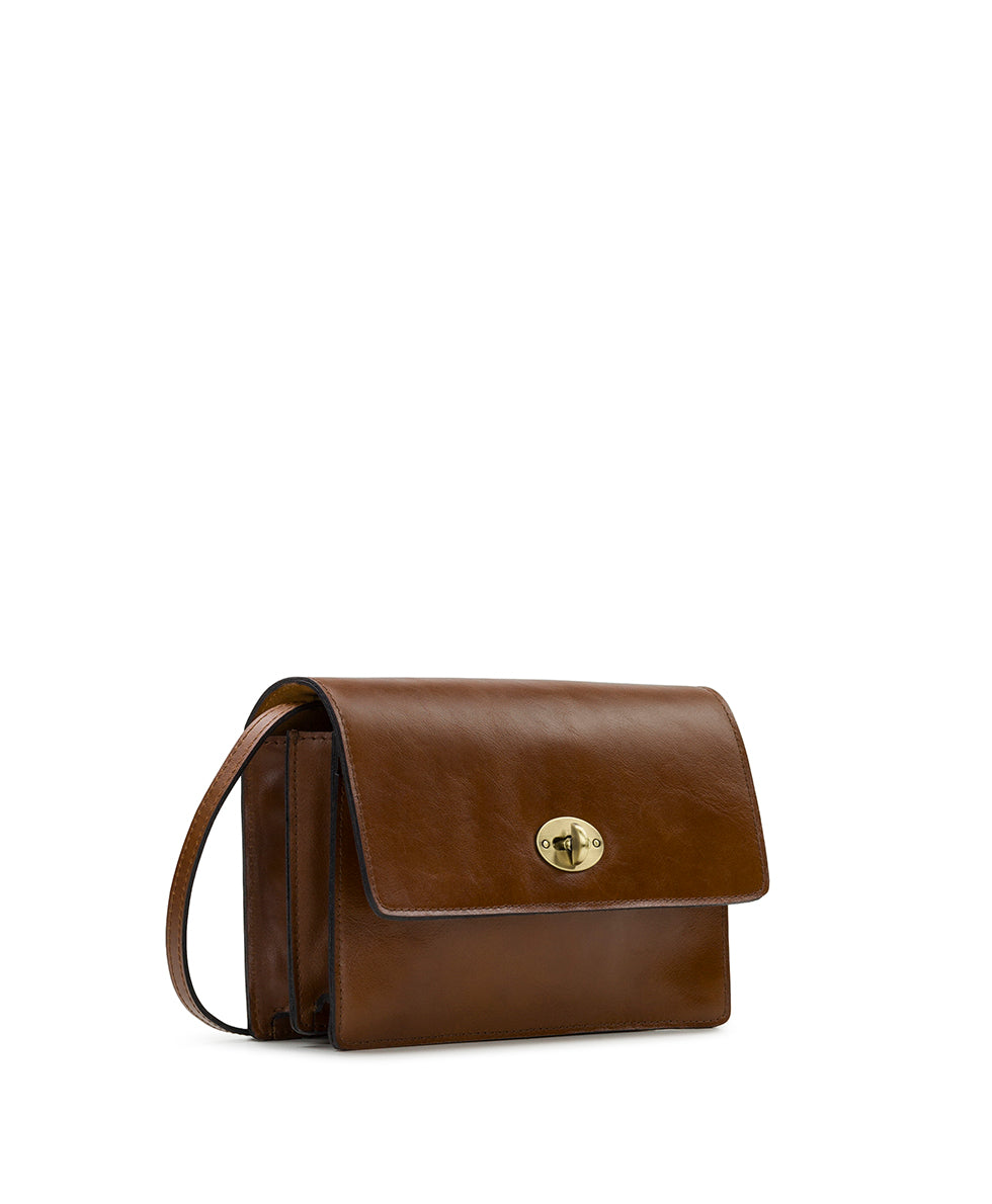 Patricia Nash Livana Crossbody - Vintage Distressed Leather