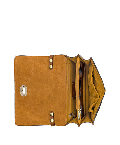 Patricia Nash Livana Crossbody - Vintage Distressed Leather