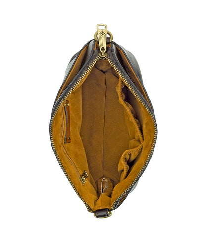Patricia Nash Arlee Crossbody - Vintage Distressed Leather