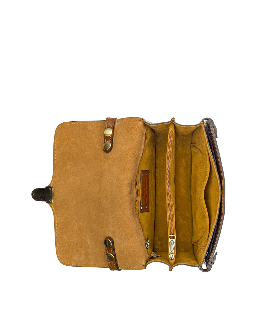 Patricia Nash Bianco Crossbody Organizer - European Map