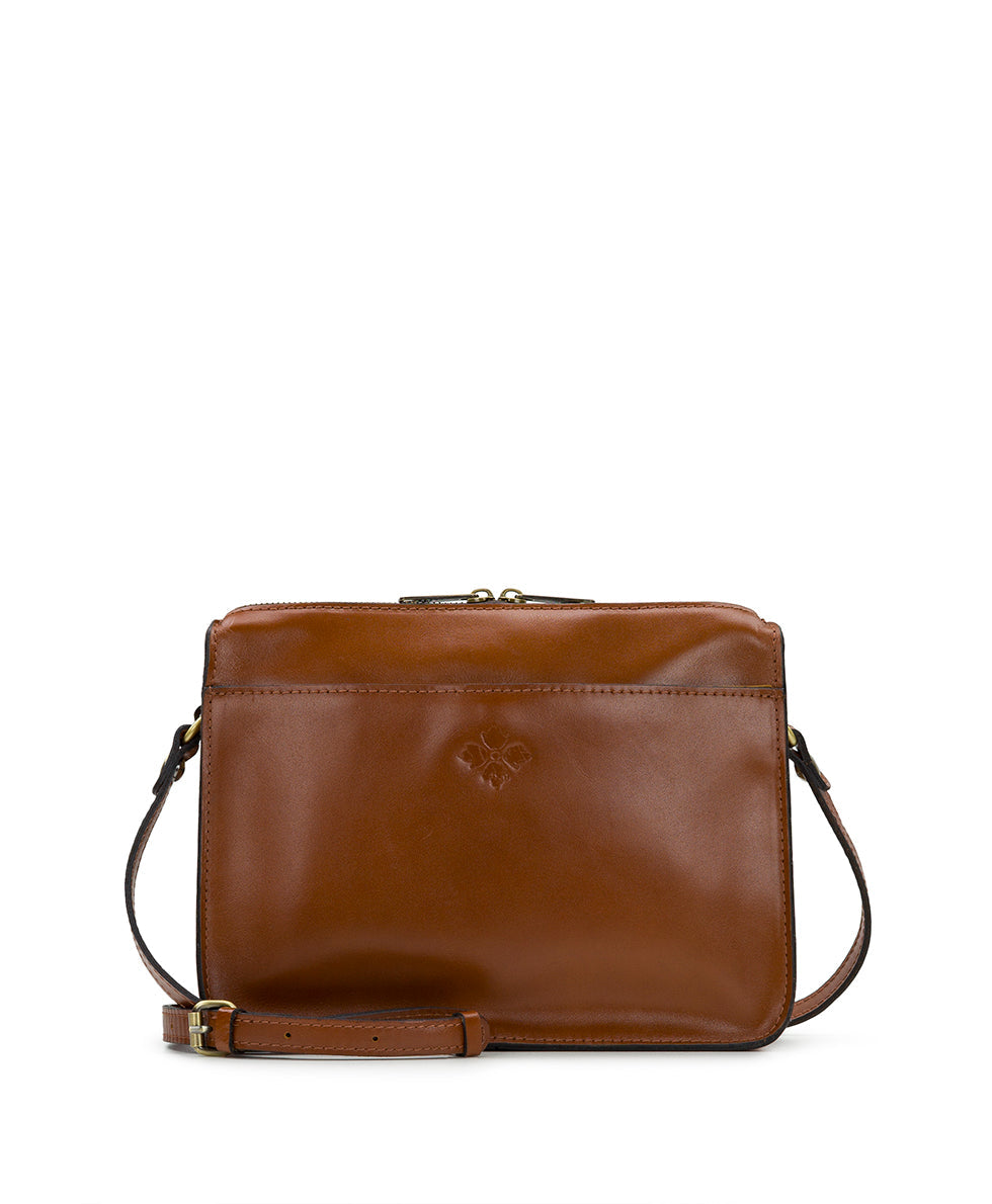 Patricia Nash Nazaire Top Zip Crossbody Bag - Heritage