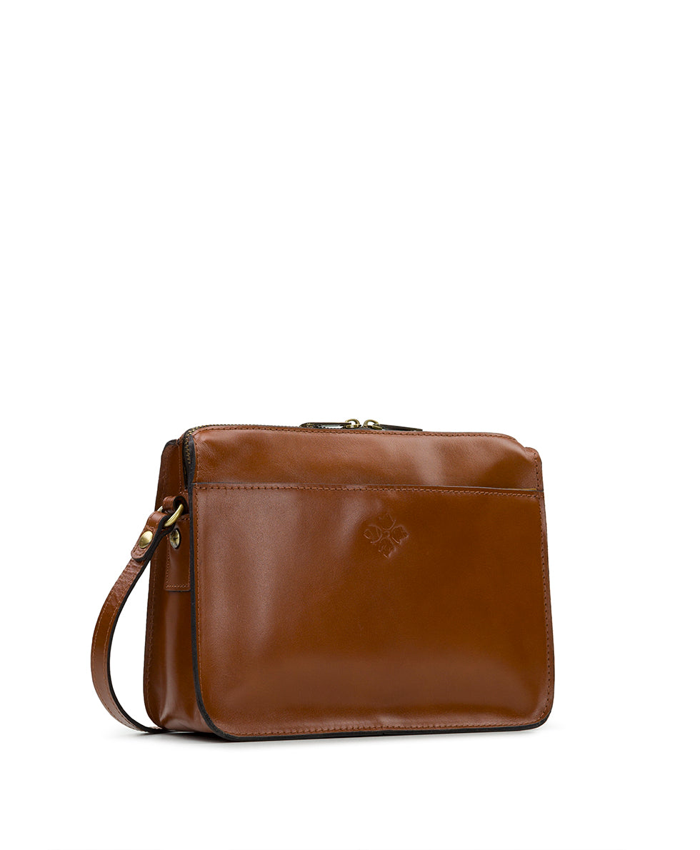 Patricia Nash Nazaire Top Zip Crossbody Bag - Heritage